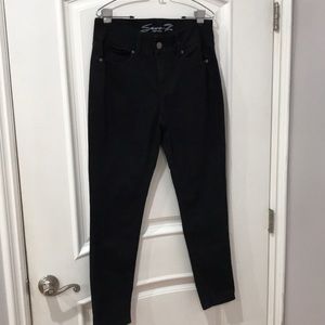 Seven7 black skinny jeans size 14